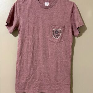 Drake Burgundy Short Sleeve Tee